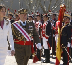 Jura de Bandera de los nuevos Guardias Reales